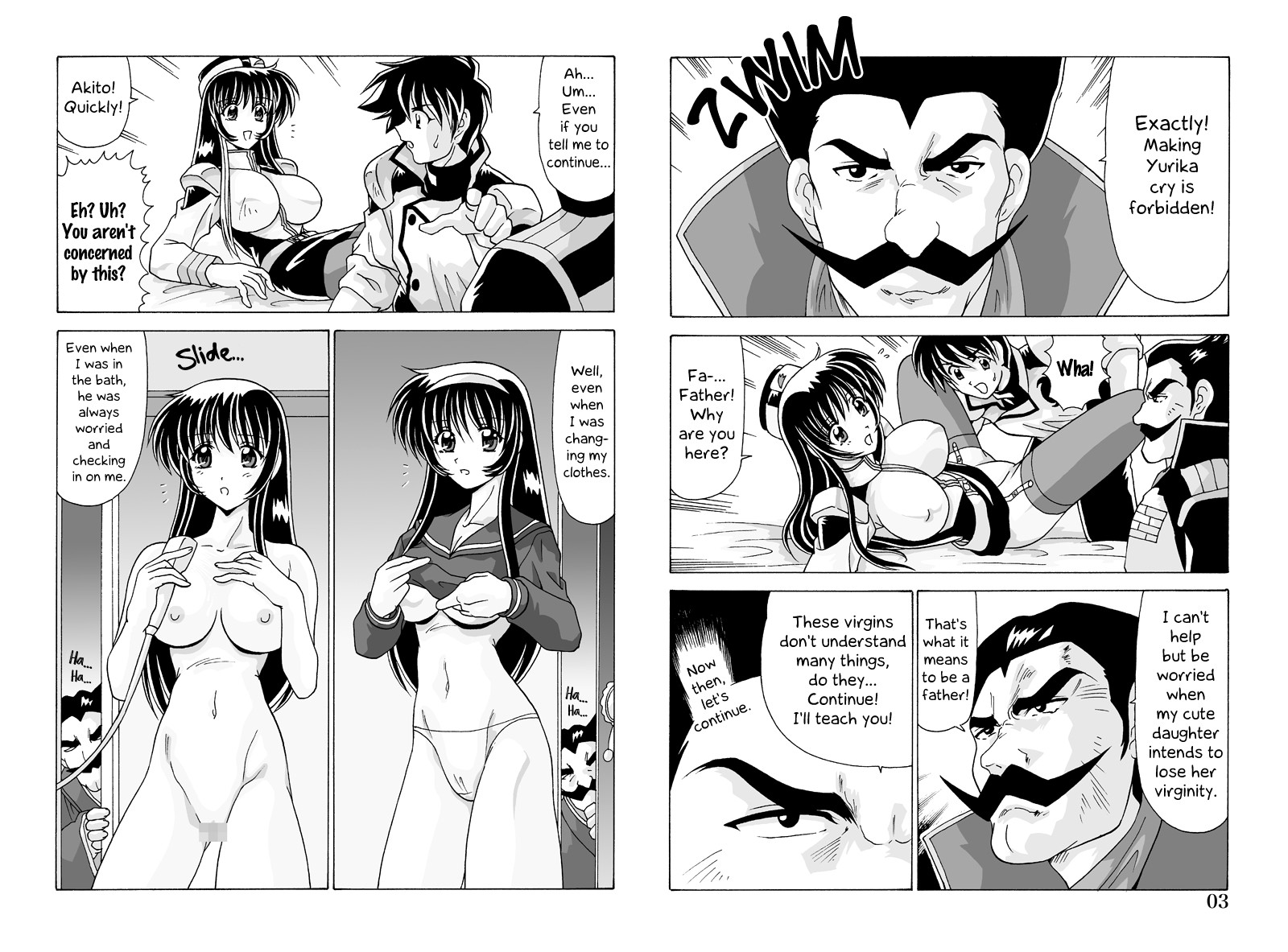 Hentai Manga Comic-Yurika Lovey Dovey-Read-3